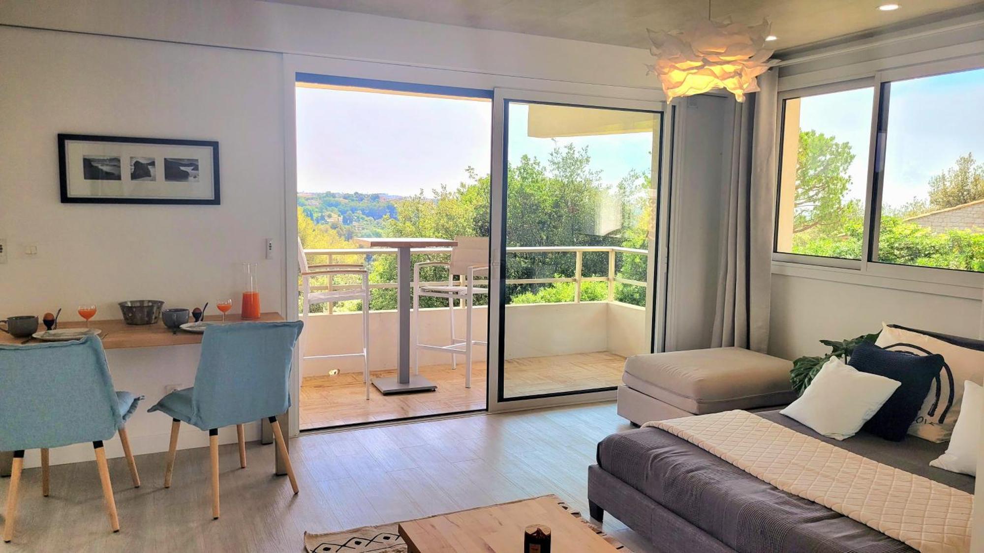 Climatise, Vue Imprenable-wifi * Vence